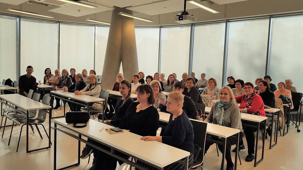 Radiogrāferu mācības Latvijas Universitātē. Foto no LU MF arhīva.