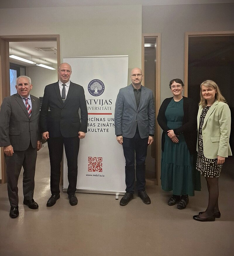 LU Medicīnas un dzīvības zinātņu fakultātes tikšanās ar ASV Nacionālo veselības institūtu 