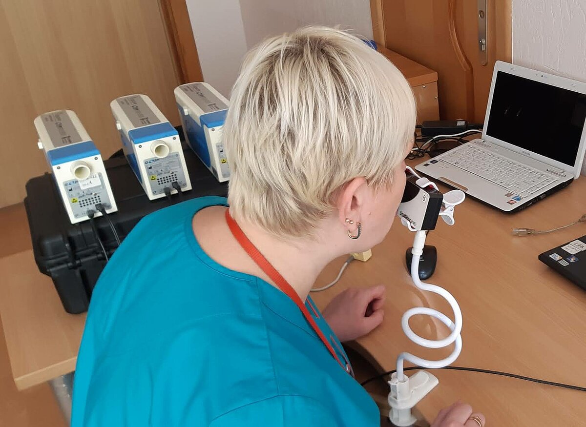 Iekārtas testēšana projektā Sniffphone 