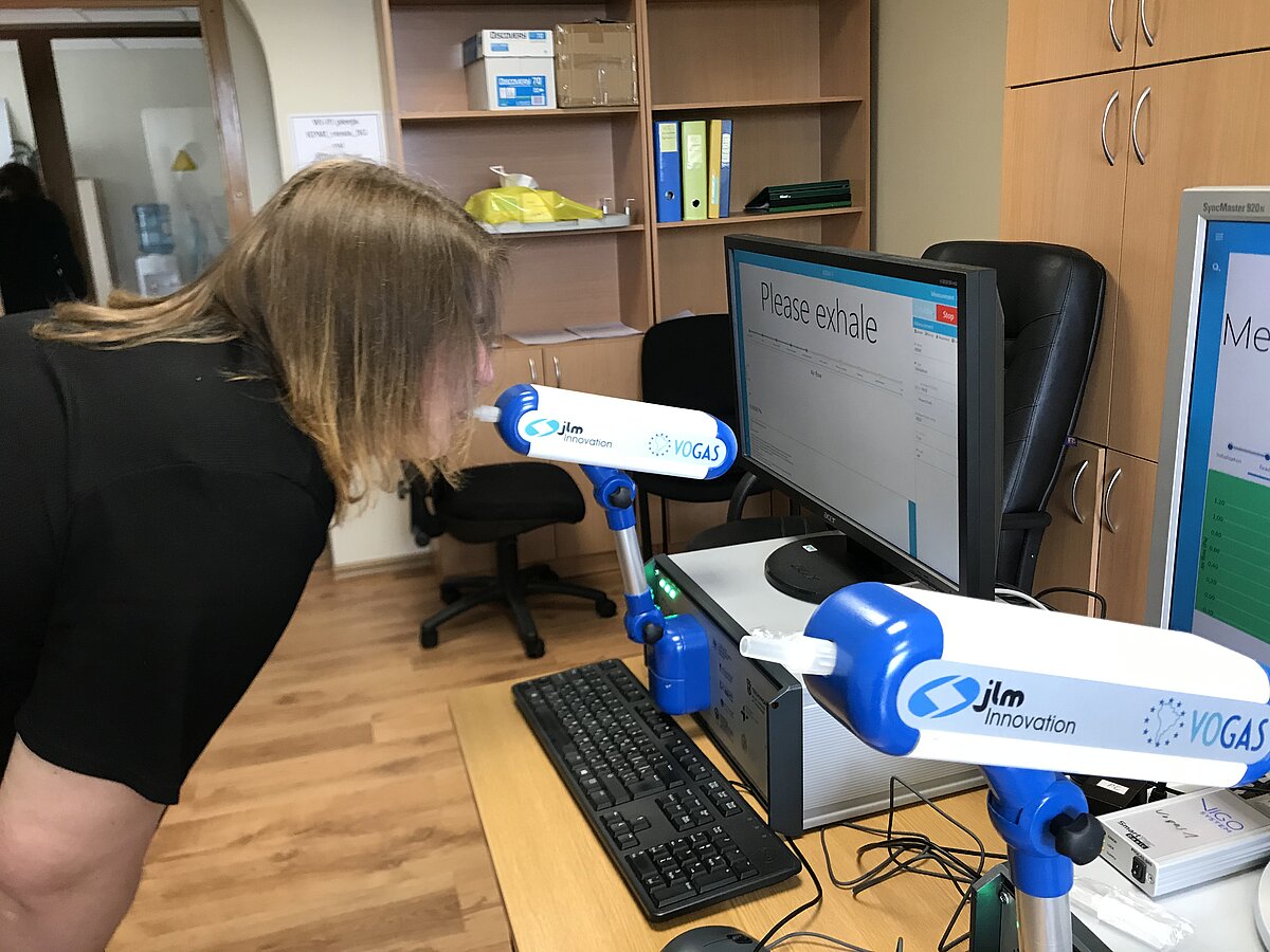 Elptestu iekārtu testēšana LU projektā VOGAS