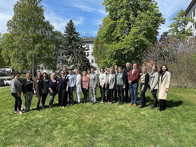 PerDiRe projekta komanda tiekas Oslo