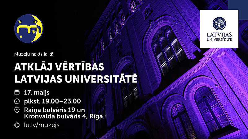 Muzeju naktī būs aplūkojamas Latvijas Universitātes unikālās vērtības 