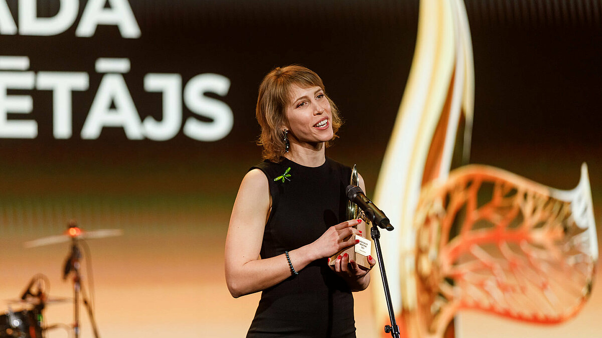 Gada docētāja Zane Lukstiņa. Foto: Toms Norde.