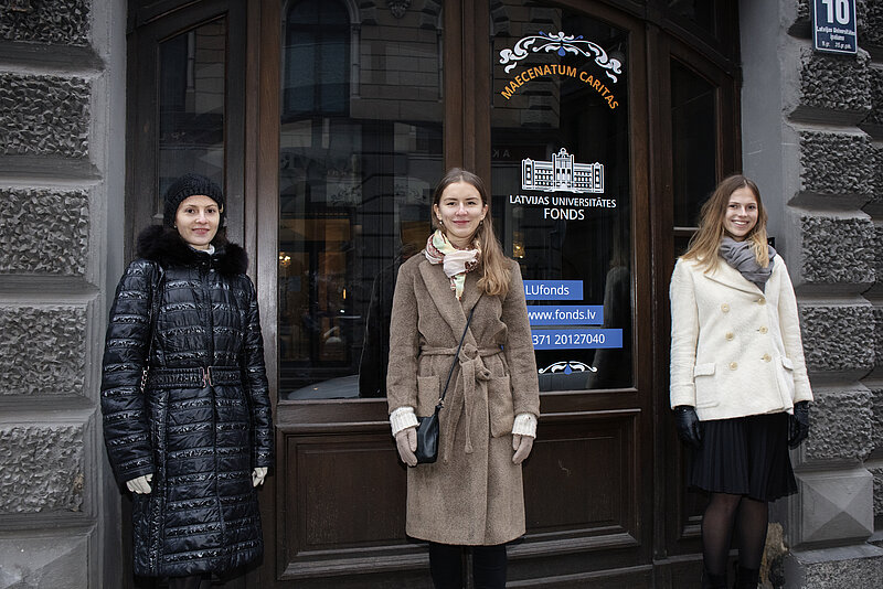 Pēteris Avens Charity Foundation awards Excellence scholarships to three students of the University of Latvia