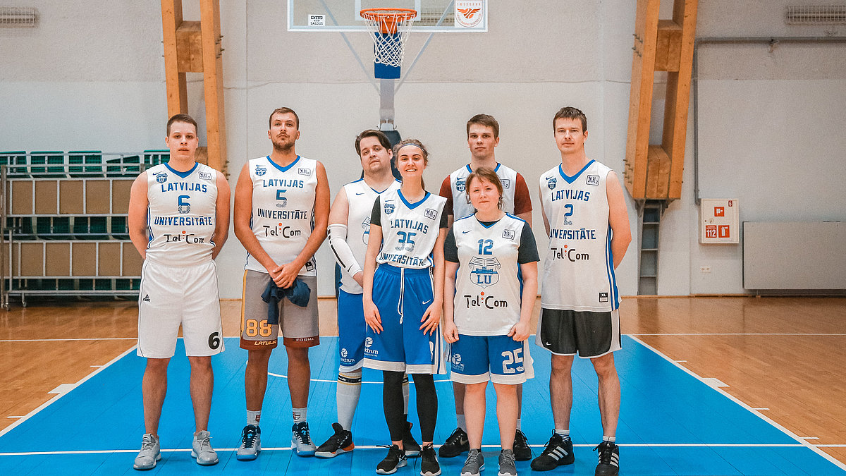 LU MF komanda. Foto no komandas arhīva.