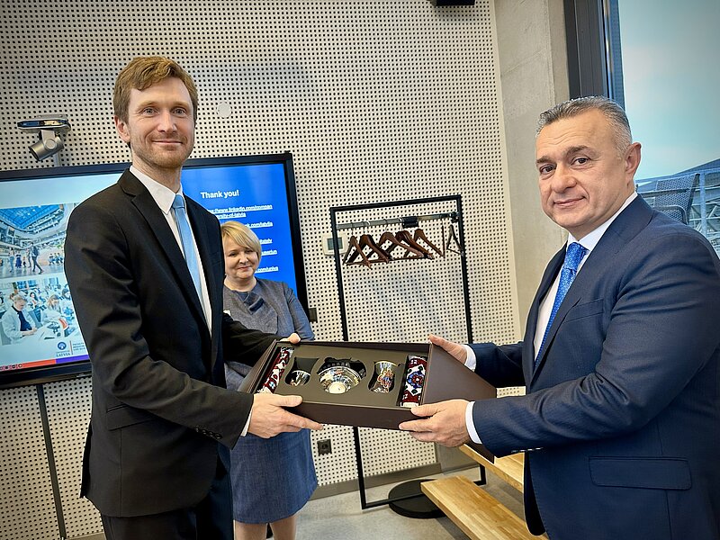 Azerbaidžānas Veselības ministrijas delegācija viesojas Latvijas Universitātes Medicīnas un dzīvības zinātņu fakultātē