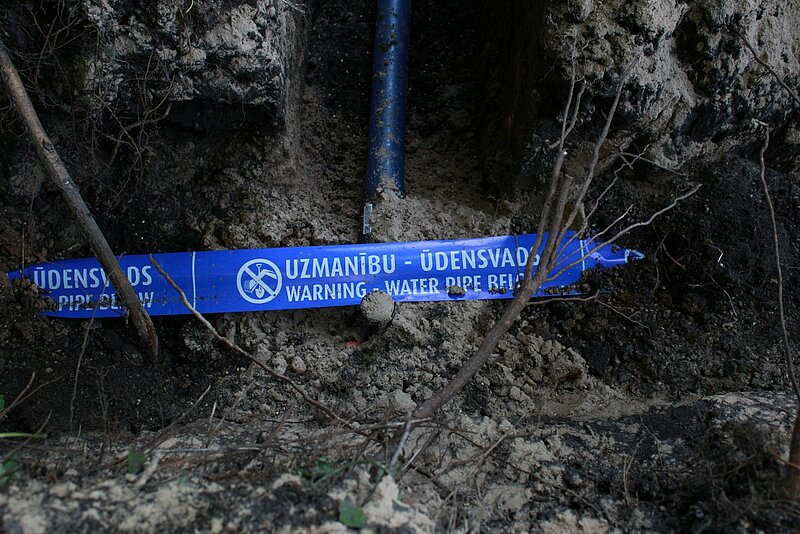 The new watering system is being actively installed in the Botanical Garden of the University of Latvia