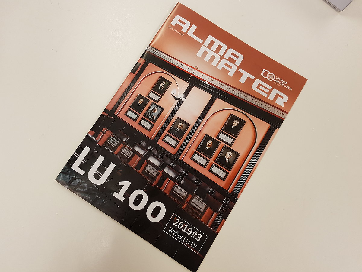 Jaunais Alma Mater iznācis simtgades zīmē #LU100.