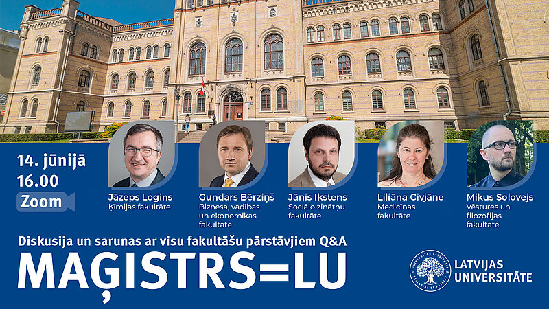 Neapstājies pie sasniegtā, – uzzini visu par studijām LU maģistrantūrā