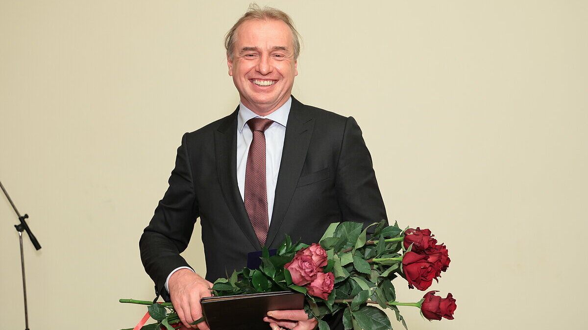 Latvijas Universitātes profesors Andrejs Ērglis. Foto: Alma Edžiņa, Latvijas Zinātņu akadēmija.