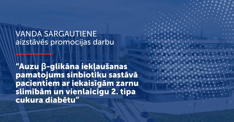 Vanda Sargautiene aizstāvēs promocijas darbu