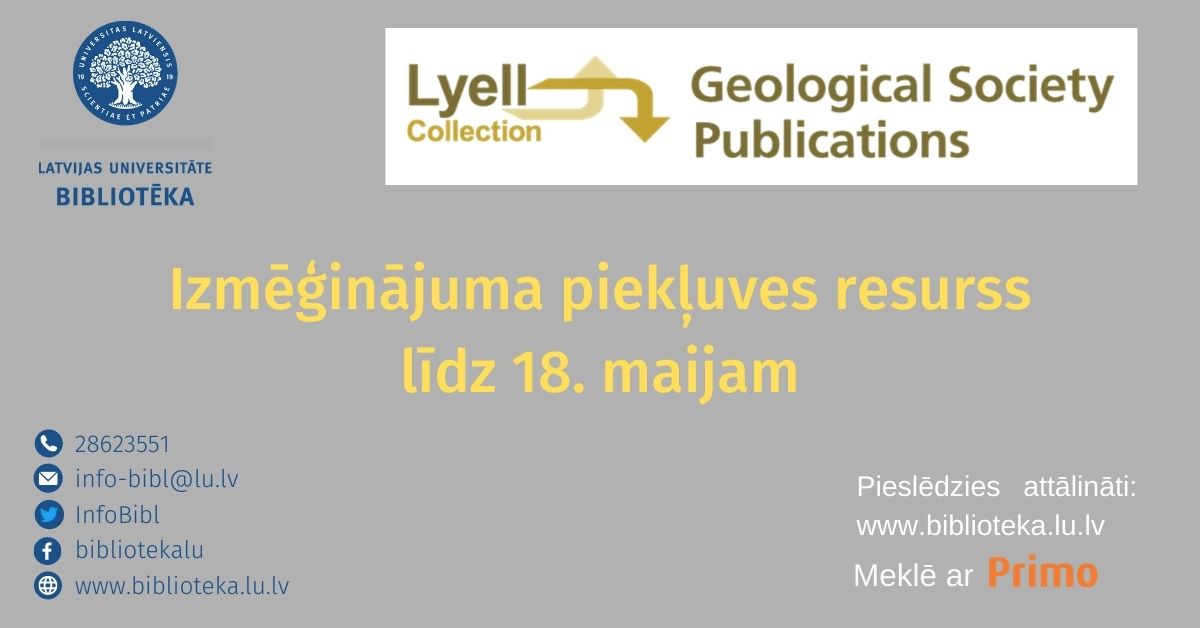 Plakāts izmēģinājuma resursam Zemes zinātnēs